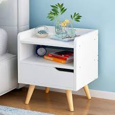 Online Shop Nordic Style Nightstand Bedside Cabinet Corner Cabinet Small Apartment In 2020 Bedroom Storage Cabinets White Bedside Cabinets Wooden Night Stands Bedrooms