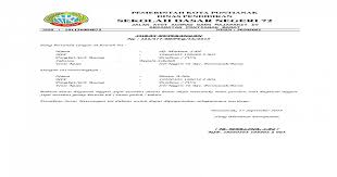 Sk capeg & sk pns 4. Contoh Surat Yayasan Nusagates