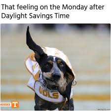 Daylight savings time, that moment when clocks jump forward and so does your tiredness levels. That Feeling On The Monday After Daylight Savings Time Meme Memezila Com