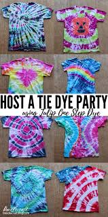 Leave for at least an hour or. How To Host A Tie Dye T Shirt Party