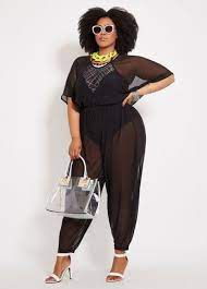 Mesh Jumpsuit Swim Cover Up Black Curvy Girl Swimsuit Swimsuits Outfits Mesh Jumpsuit