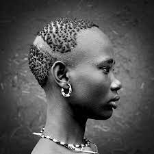 Bodi Tribe Woman Haircut Ethiopia African Hairstyles Traditional Hairstyle Tribe Woman