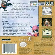 Download the game guide 'dragon warrior monsters' for dragon warrior monsters on game boy (gb) (40665). Breeding Dragon Warrior Monsters I Gbc Dragons Den Dragon Quest Fansite