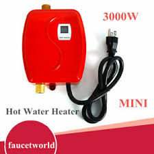 Find the best 110v mini instant electric tankless hot water heaters. 3 0kw 110v Mini Instant Electric Tankless Hot Water Heater Bathroom Kitchen Red Ebay