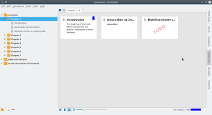 You can add images and shapes, layout your documents in different styles, and more. Manuskript Open Source Tool For Writers