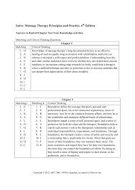 Massage therapy software is designed to help massage practitioners and massage therapy providers manage their clients, staff, schedules, appointments and financial operations. Salvo Massage Therapy Principles And Practice 4 Edition