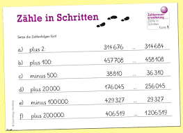 Tausendertafel klasse 3 kostenloses arbeitsblatt mit lösungen als pdf download. Dieck Verlag