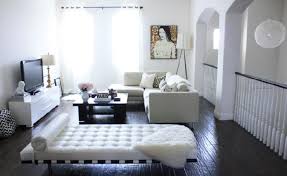 Modern benches inspire a seamless dining experience in a crowded dining room, making navigating in and out of your seat a breeze. Barcelona Bench Contemporary Living Room Made By Girl