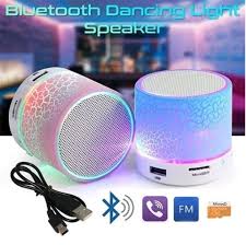Portable Wireless Bluetooth Speaker Mini Led Light Colorful Loudspeaker Subwoofer Handsfree Stereo Music Mini Wireless Speaker Bluetooth Speakers Portable Wireless Speakers Bluetooth