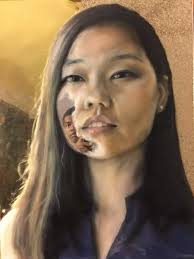 American artist morning sun painting