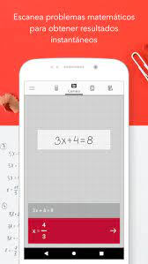 Photomath para android, descargar gratis. Photomath 7 3 0 Para Android Descargar Apk Gratis