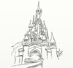 Disney world castle coloring pages sketch coloring page. Disney World Castle Coloring Page Coloring Home