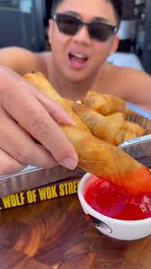 Spring rolls crispier than your situationship