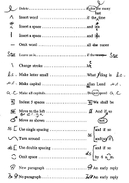 copy editing symbols for style guide training editing