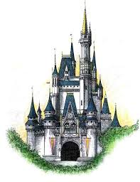 Turn any bedroom into a magical princess throne or a knight and shining armor with this castle. Walt Disney World Cinderella Castle By Charles Ott Disney Castle Drawing Castle Painting Castle Drawing