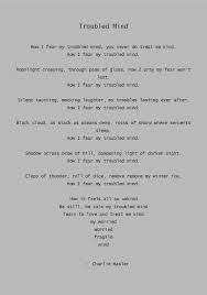 Troubled Mind A Poem By Charlie Hasler Poetry Broken Home Quotes Words New Quotes