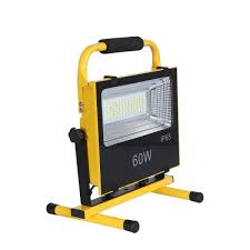 Ip65 Outdoor Emergency Alarm Red And Blue Flash 60w 120w Led Rechargeable Flood Light Wuhan Minsens Technology Co Ltd