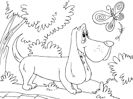 Fetch your crayons and retrieve your markers for 47 pages of coloring fun. Coloring Page Hunting Dog Free Printable Coloring Pages Img 22678