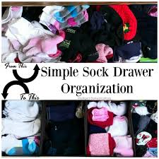 Which makes it nearly impossible to find the pair one needs in a timely manner. Simple Sock Drawer Organization Intelligent Domestications