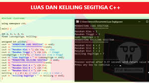 Selamat pagi sobat dan selamat beraktifitas, kali ini saya akan membagikan sebua artikel yang berjudul bagaimana cara menghitung luas segitiga menggunakan java netbeans, sebelum artikel ini saya sempat memposting sebuah artiel yang berjudul operasi aritmetika dengan java netbeans. Program Menghitung Luas Dan Keliling Segitiga C