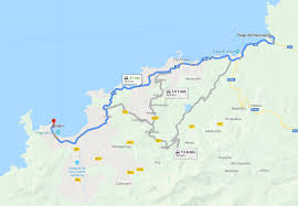 Carte Entre L Ostriconi Et Calvi Corse Calvi Plage De Saleccia