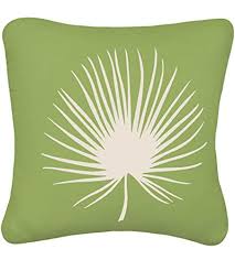 Yes, but the tan is not a solid tan, its a tan with a yellow/cream hexagonal pattern. Palm Frond Decorative Modern Organic Cotton Square Throw Pillow Cover 18 By 18 Inch Apple Green Buy Online In Bahamas At Bahamas Desertcart Com Productid 31898394