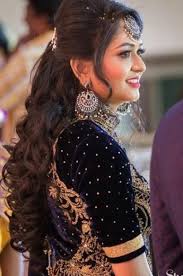 Look for a hairstylist who knows all hairstyles for indian wedding reception well and can confidently give that dreamy look. 70 Long Hairstyles For Women Wedding In 2020 In 2021 Engagement Hairstyles Front Hair Styles Bridal Hair Buns
