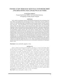 Kajian biologi dan pembelajarannya receive scientific articles to be published in the november 2020 edition. Kumpulan Jurnal Biologi