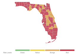 It's common to see delays or spikes in reported cases, as local health departments focus on vaccine reporting. Harvard Map 47 Fl Counties At Covid 19 Tipping Point Miami Herald