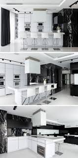 Black And White Theme House Exterior This Apartment Has An Almost Entirely Black And White Interior White Interior Design White Interior Black And White Living Room