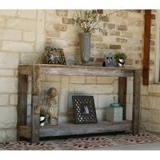 Collins 60 Console Table In 2020 Farmhouse Sofa Table Rustic Sofa Tables Rustic Sofa