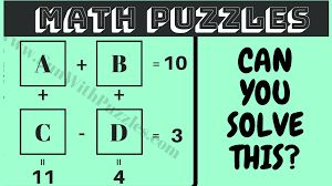 Click here to find out . Maths Code Breaking Puzzle Questions With Answers