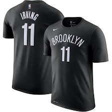 Kyrie andrew irving (born march 23, 1992) is an american professional basketball player for the brooklyn nets of the national basketball association (nba). Men S Brooklyn Nets Kyrie Irving Nike Black 2019 2020 Name Number Performance T Shirt
