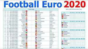 Euro 2020 football wallcharts and excel templates. Uefa Euro 2020 Excel Spreadsheet Wallchart Quick Look At File B5 Youtube