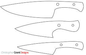 Print a pdf and transfer it to wood, polycarbonate or steel to make your pattern. 3d Printed Knives And Chopstick Templates By Chris G Pinshape