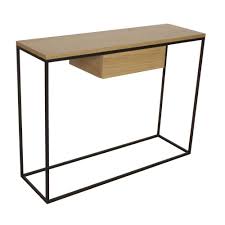 Konsolentisch konsole tisch anrichte eiche metall 2 schubladen. Konsole Skinny Schublade Von Take Me Home Stilherz