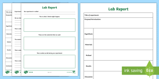 Qualitative research paper 1 sample of the qualitative research paper in the following pages you will find a sample of the full bgs research qualitative paper with each section or chapter as it might look in a completed research paper beginning with the title page and working through each chapter and section of the research paper. Science Lab Report Template Ks2 Teacher Made