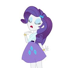 Equestria girls rarity is a humanoid version of the g4 pony rarity, as depicted in the film my little pony: Equestria Girls Rarity Vector By Thirtyisanumber On Deviantart