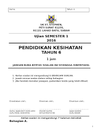Check spelling or type a new query. Pendidikan Kesihatan Tahun 6