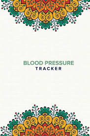 Blood Pressure Tracker Personal Logbook Notebook Log Daily