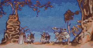Knights Of The Round Table From Monty Python S Holy Grail Cross Stitch Contemporary Cross Monty Python