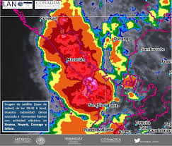Velocidad del viento, dirección del viento, presión atmosférica, temperatura, humedad y visibilidad. Se Esperan Fuertes Lluvias Para Estos Municipios De Sinaloa