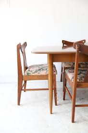 All pieces are in excellent vintage condition or professionally restored. At 1st Sight New Products Vintage Mid Century Modern Dining Room Table And 4 Chairs