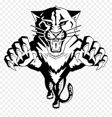 Current logo (2016) of the florida panthers. Florida Panthers Logo Black And White Panther Logo Png Transparent Png Vhv