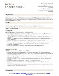 These resume / cv for drivings jobs samples and cover letter are available for free down download in word & pdf format for forklift , car,taxi , bus and truck. Bus Driver Resume Samples Qwikresume