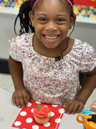 Learning with apples at school