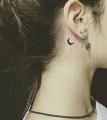 A part of hearst digital media good housekeeping participates in various affiliate marketing programs, which means we may get paid commissions on editorially chosen products purchased. Moon Behind The Ear Tattoo Girlterestmag