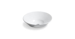 Conical bell vessel sink in mille fleurs. K 2200 Conical Bell Vessels Sink Kohler