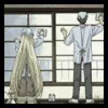 Image of fukouna shoujo 03 know your meme. Anime Cleaning Gifs Tenor