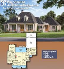 Architectural Designs Home Plan 56341sm Gives You 4 Bedrooms 3 Baths And 2 300 Sq Ft Ready When You Are Wh New House Plans Acadian House Plans House Plans